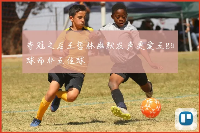 夺冠之后王哲林幽默发声更爱五ga球而非五佳球